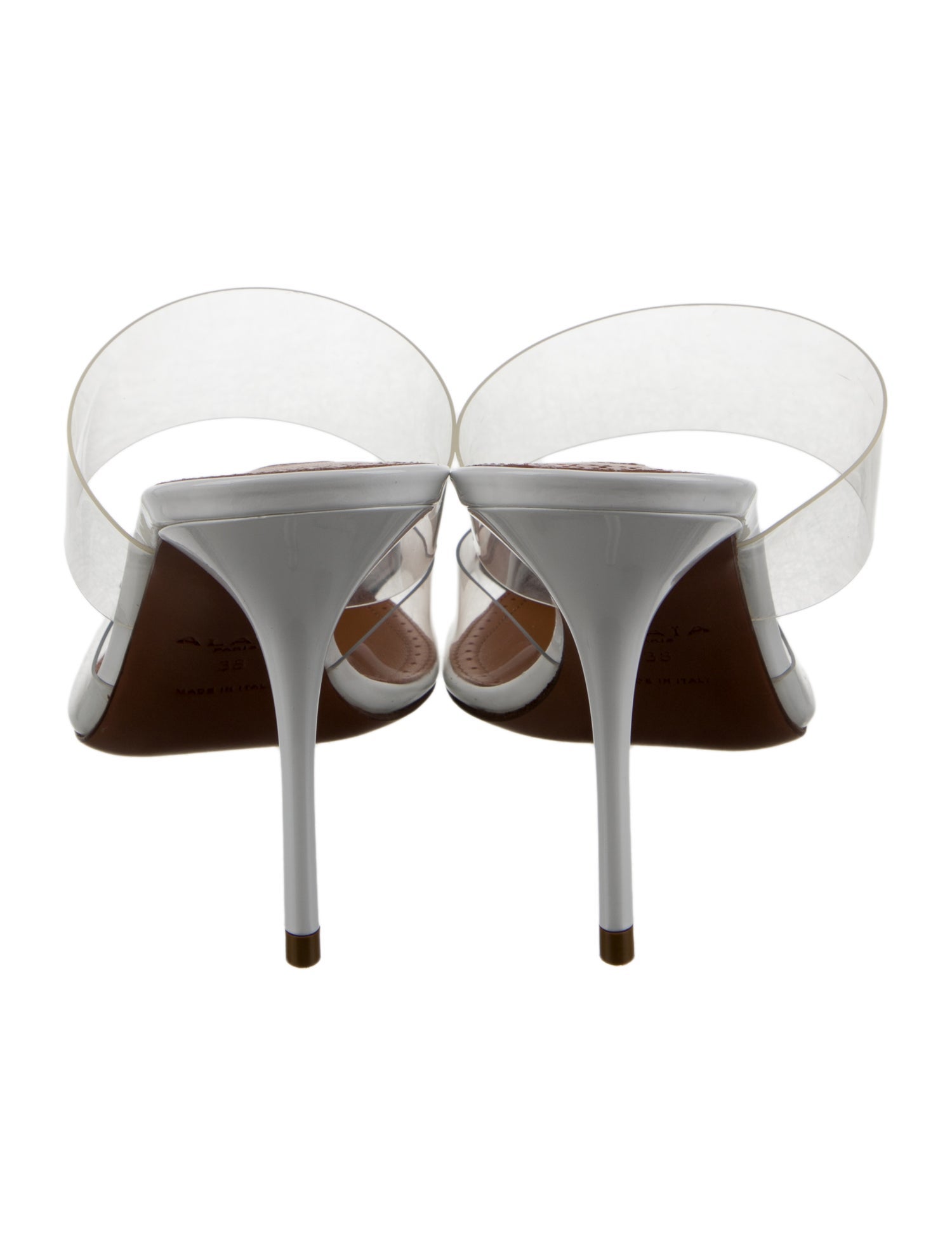 Alaïa Patent Leather Mules